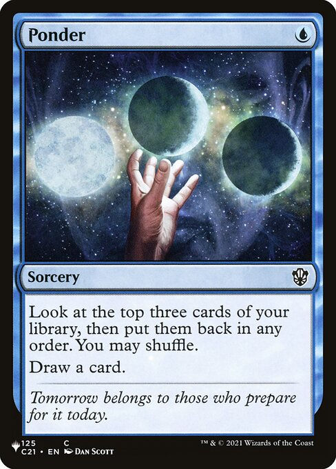 Ponder (PLST) (C21-125)