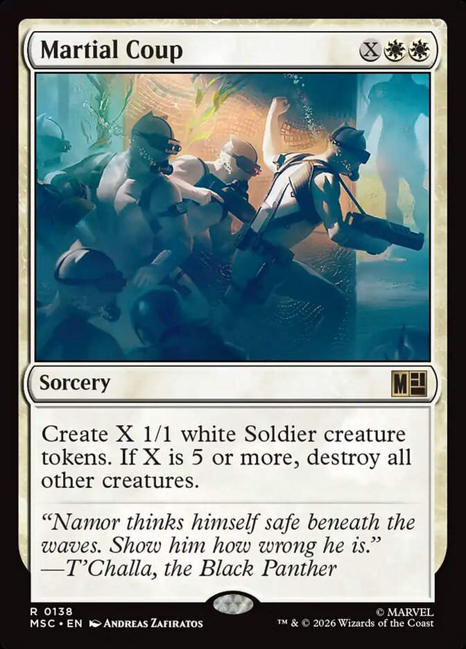 Martial Coup (MSC) (138)