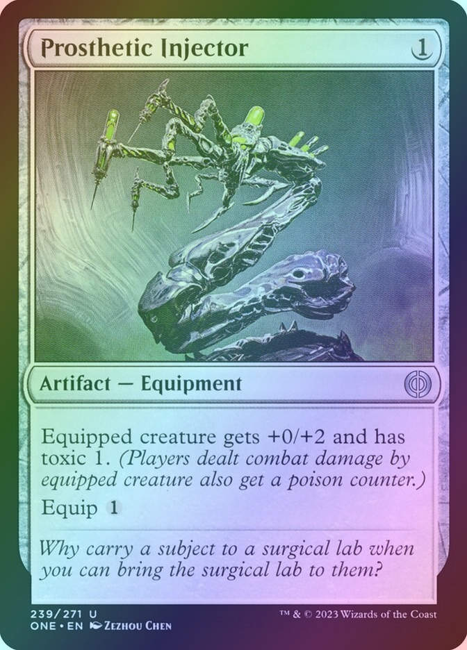 Prosthetic Injector (ONE) (239) / Foil