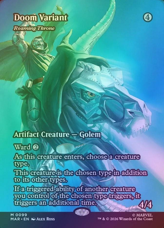 Roaming Throne (MAR) (99) / Foil