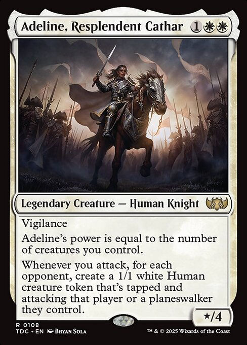 Adeline, Resplendent Cathar (TDC) (108)