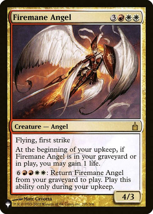 Firemane Angel (PLST) (RAV-205)