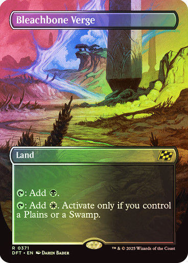 Bleachbone Verge (DFT) (371) / Foil / Borderless