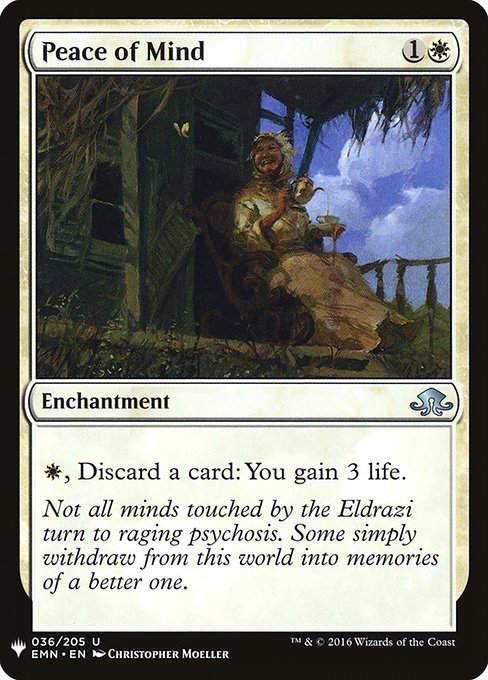 Peace of Mind (PLST) (EMN-36)
