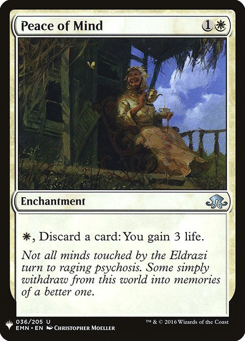 Peace of Mind (PLST) (EMN-36)