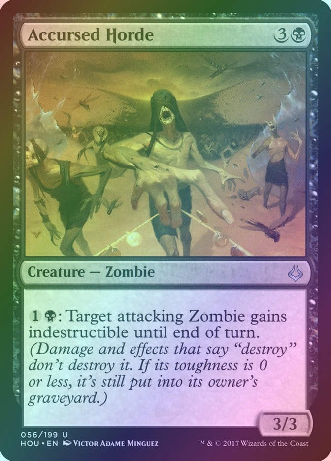 Accursed Horde (HOU) (56) / Foil