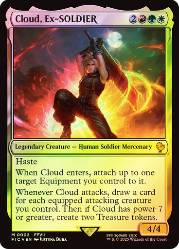 Cloud, Ex-SOLDIER (FIC) (2) / Foil