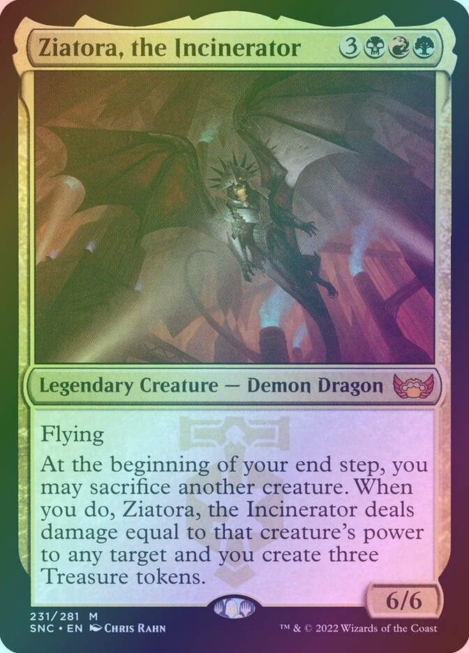 Ziatora, the Incinerator (SNC) (231) / Foil