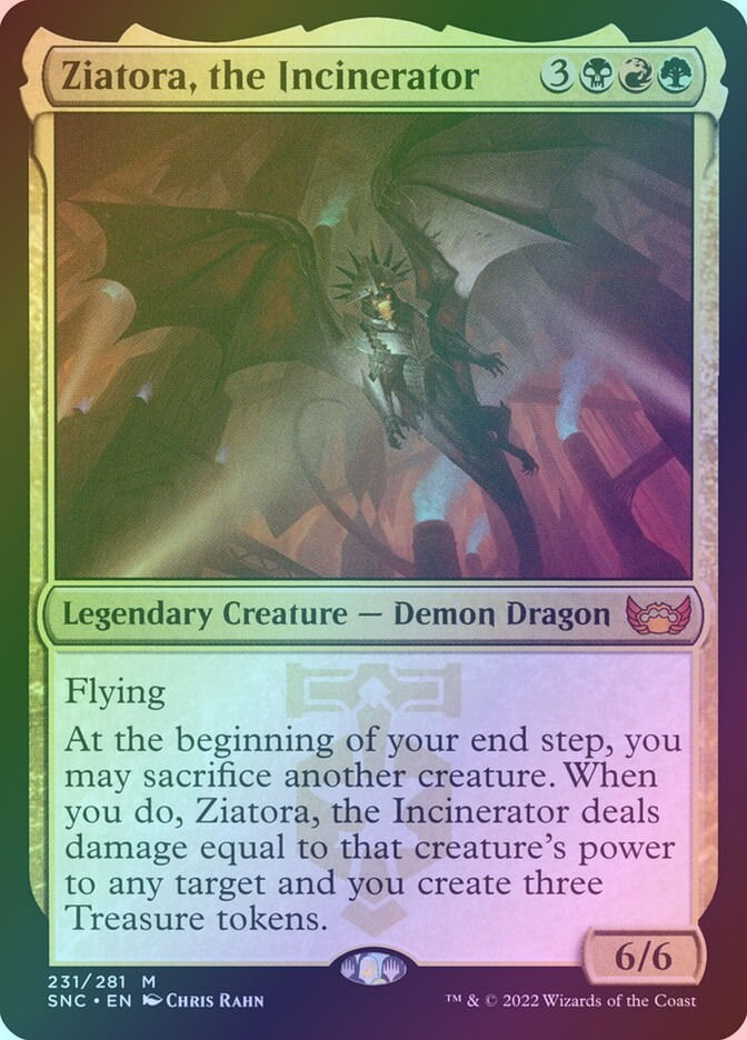Ziatora, the Incinerator (SNC) (231) / Foil