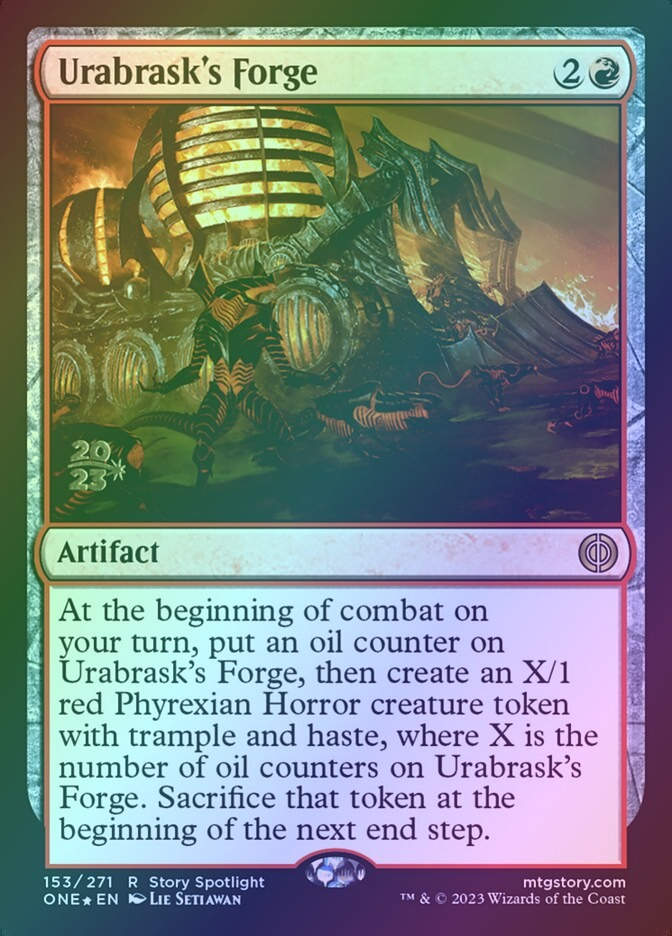 Urabrask's Forge (PONE) (153s) / Foil
