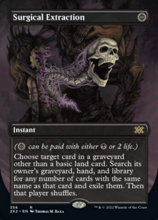 Surgical Extraction (2X2) / Borderless