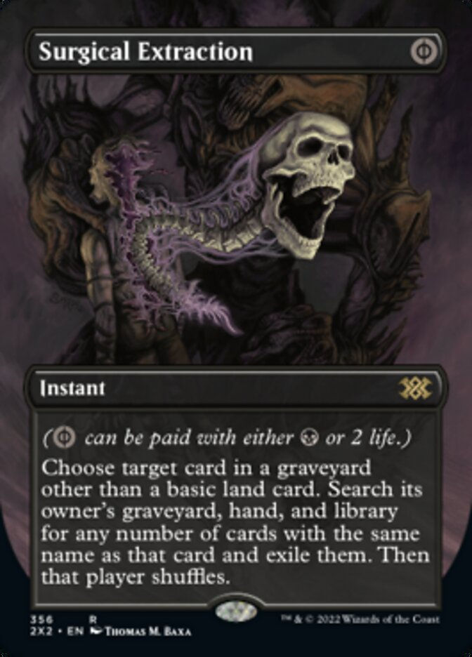 Surgical Extraction (2X2) / Borderless