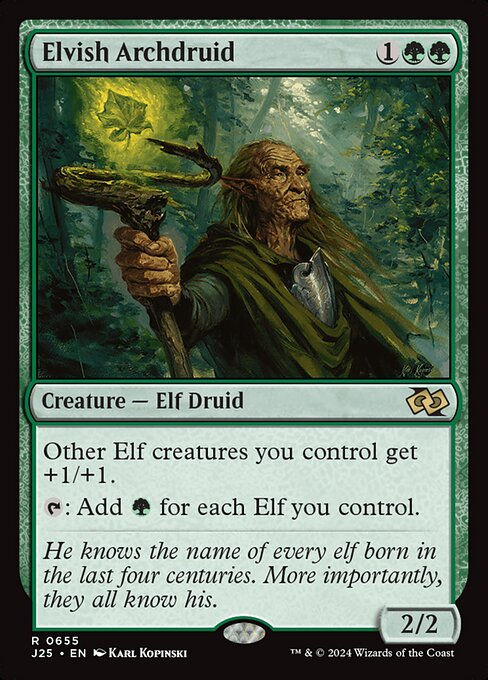 Elvish Archdruid (J25) (655)