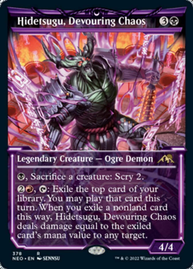 Hidetsugu, Devouring Chaos (NEO) / Showcase