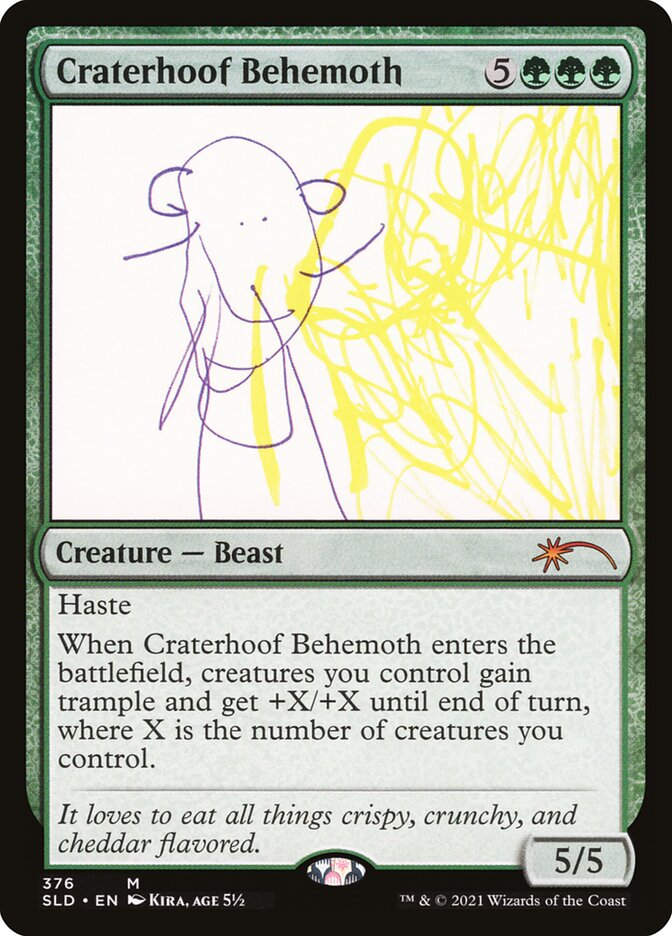 Craterhoof Behemoth (SLD) (376)