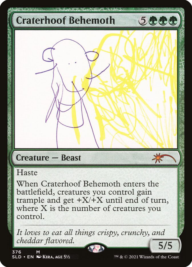 Craterhoof Behemoth (SLD) (376)