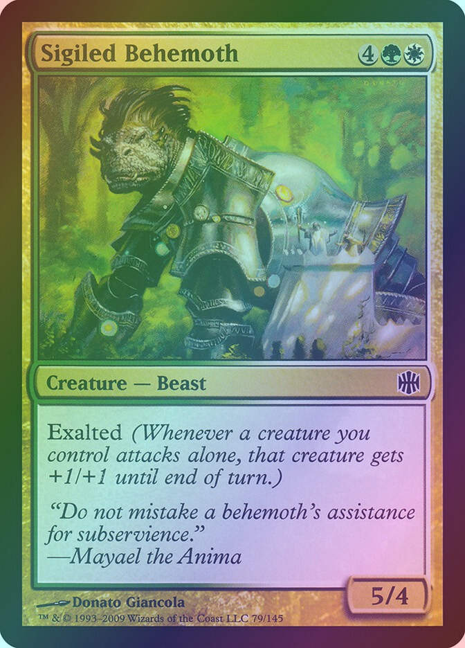 Sigiled Behemoth (ARB) (79) / Foil