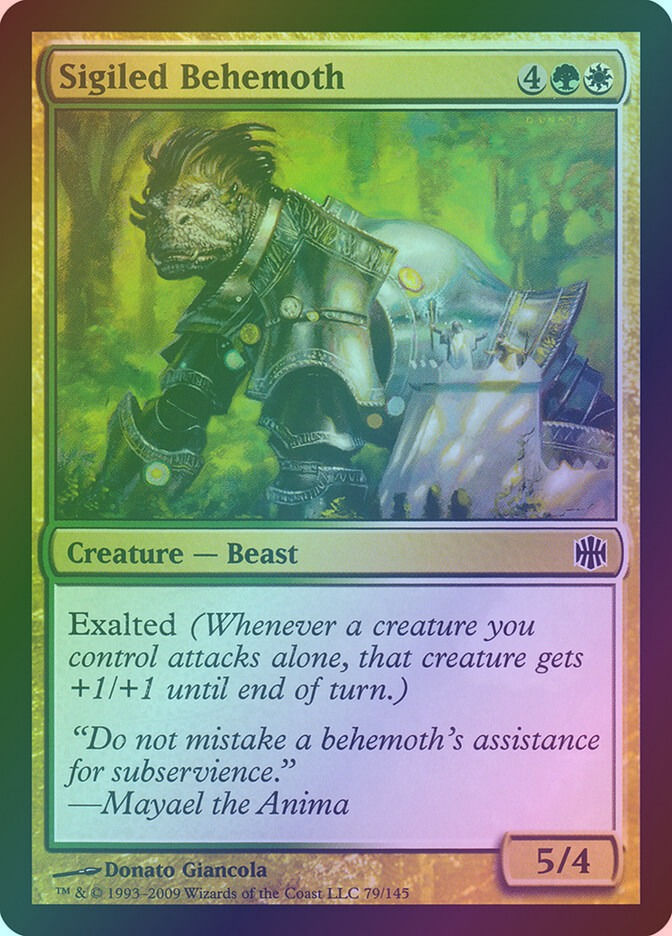 Sigiled Behemoth (ARB) (79) / Foil