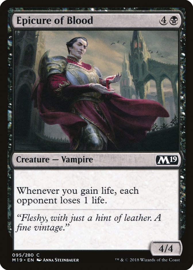 Epicure of Blood (M19) (95)