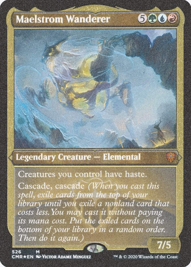 Maelstrom Wanderer (CMR) (526) / Foil Etched