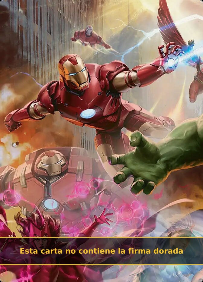 Iron Man, Futurist Paragon (AMSH) (1b) / No Firmada