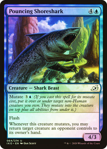 Pouncing Shoreshark (IKO) (64) / Foil