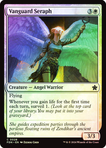 Vanguard Seraph (FDN) (28) / Foil
