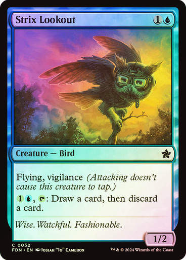 Strix Lookout (FDN) (52) / Foil
