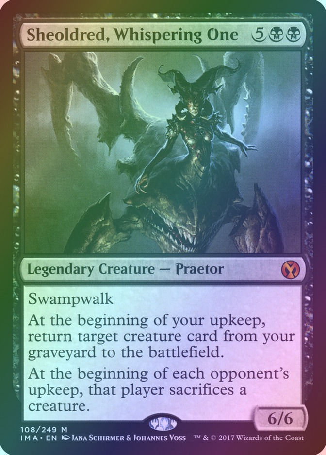 Sheoldred, Whispering One (IMA) (108) / Foil
