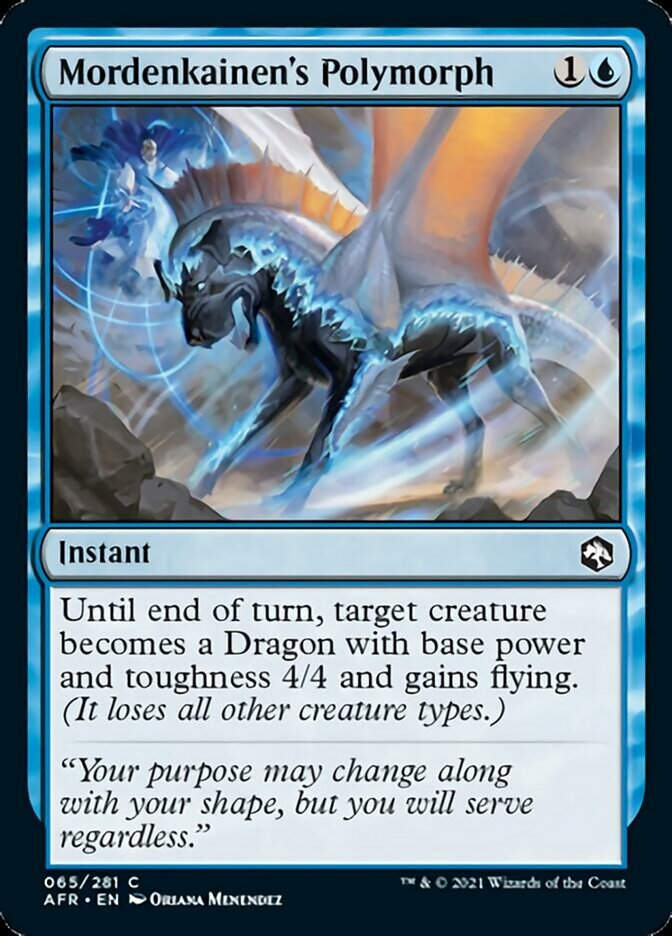 Mordenkainen's Polymorph (AFR)