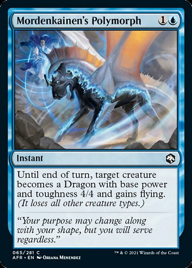 Mordenkainen's Polymorph (AFR)