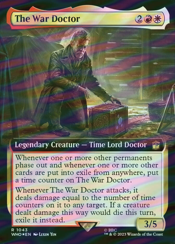 The War Doctor (WHO) (1043) / Extended Art / Surge Foil