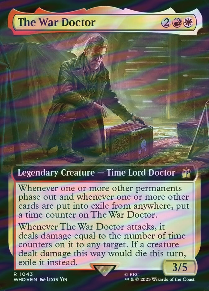 The War Doctor (WHO) (1043) / Extended Art / Surge Foil