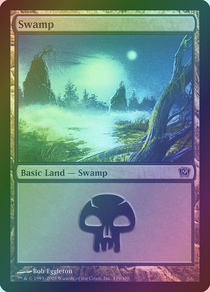 Swamp (9ED) (339★) / Foil