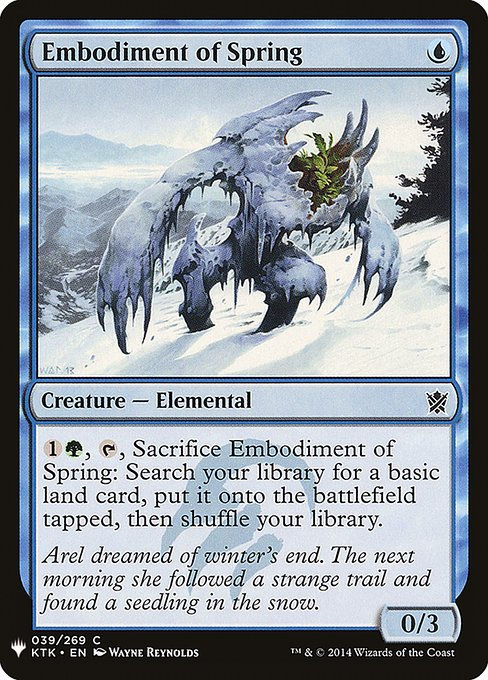 Embodiment of Spring (PLST) (KTK-39)