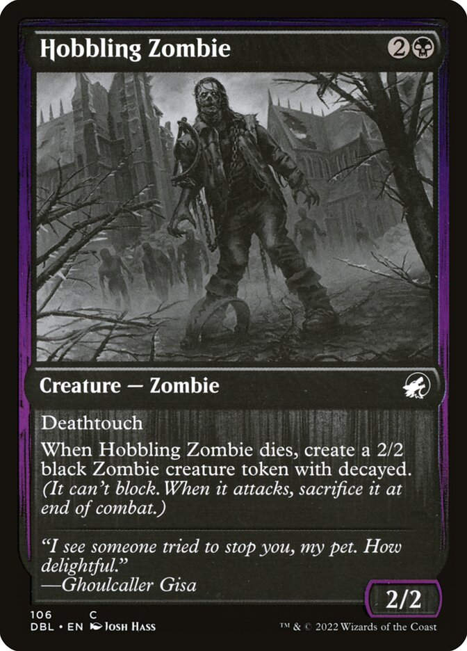 Hobbling Zombie (DBL) (106)