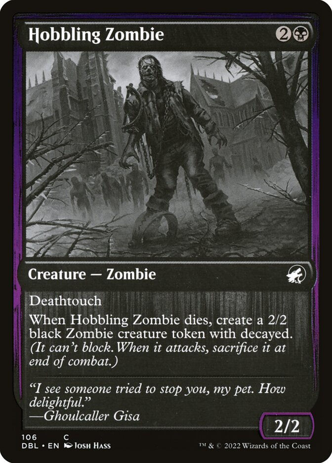 Hobbling Zombie (DBL) (106)
