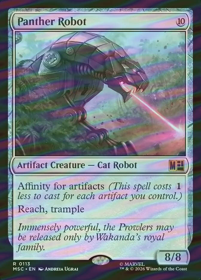 Panther Robot (MSC) (113) / Surge Foil