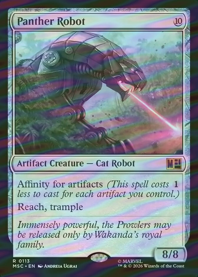 Panther Robot (MSC) (113) / Surge Foil