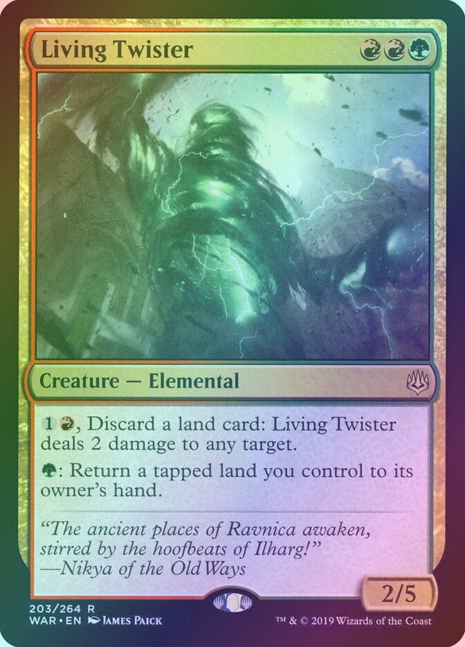 Living Twister (WAR) (203) / Foil