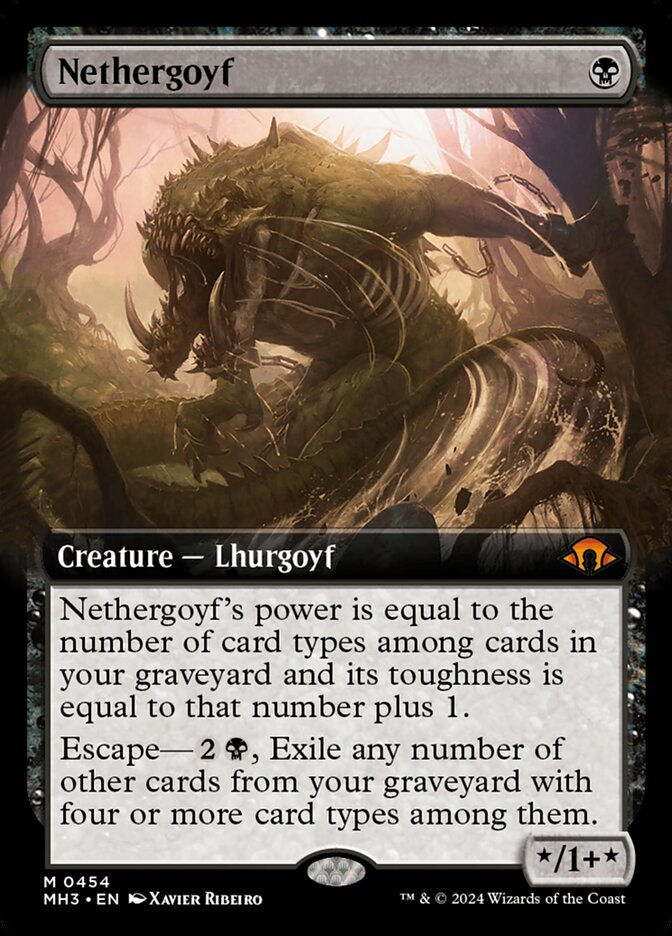 Nethergoyf (MH3) (454) / Extended Art