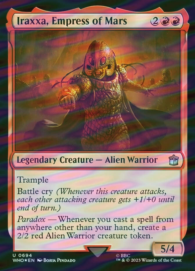 Iraxxa, Empress of Mars (WHO) (694) / Surge Foil