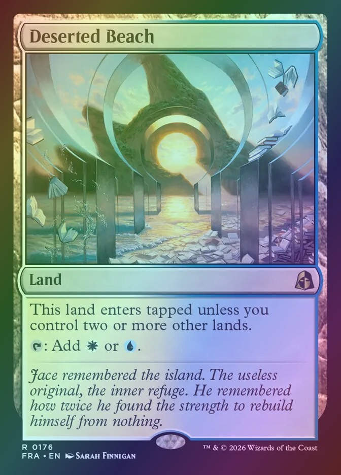 Deserted Beach (FRA) (176) / Foil