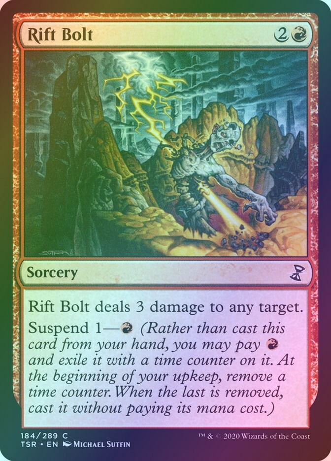 Rift Bolt (TSR) (184) / Foil