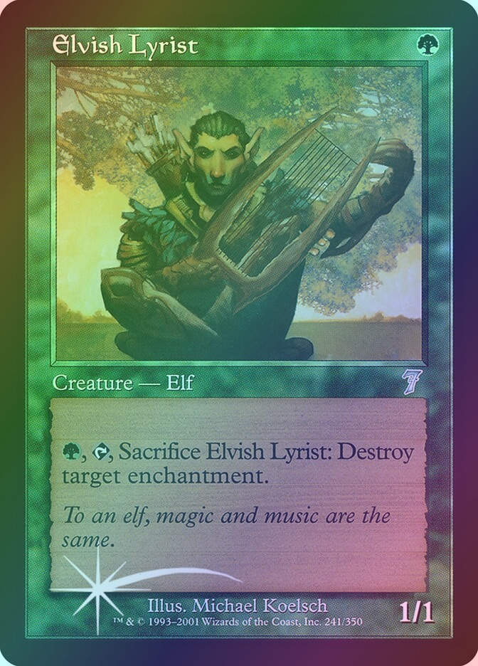 Elvish Lyrist (7ED) (241★) / Foil