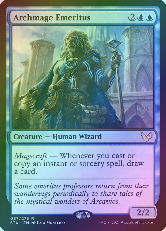 Archmage Emeritus (PSTX) (37p) / Foil