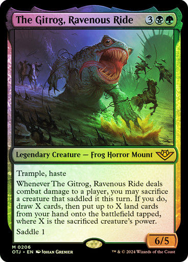 The Gitrog, Ravenous Ride (otj) (206) / Foil