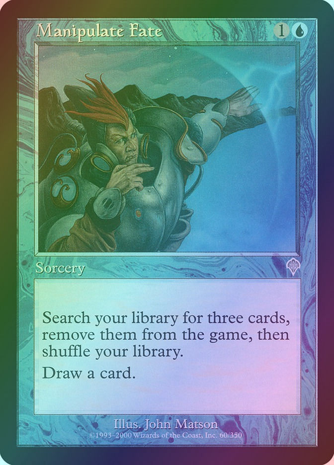 Manipulate Fate (INV) (60) / Foil