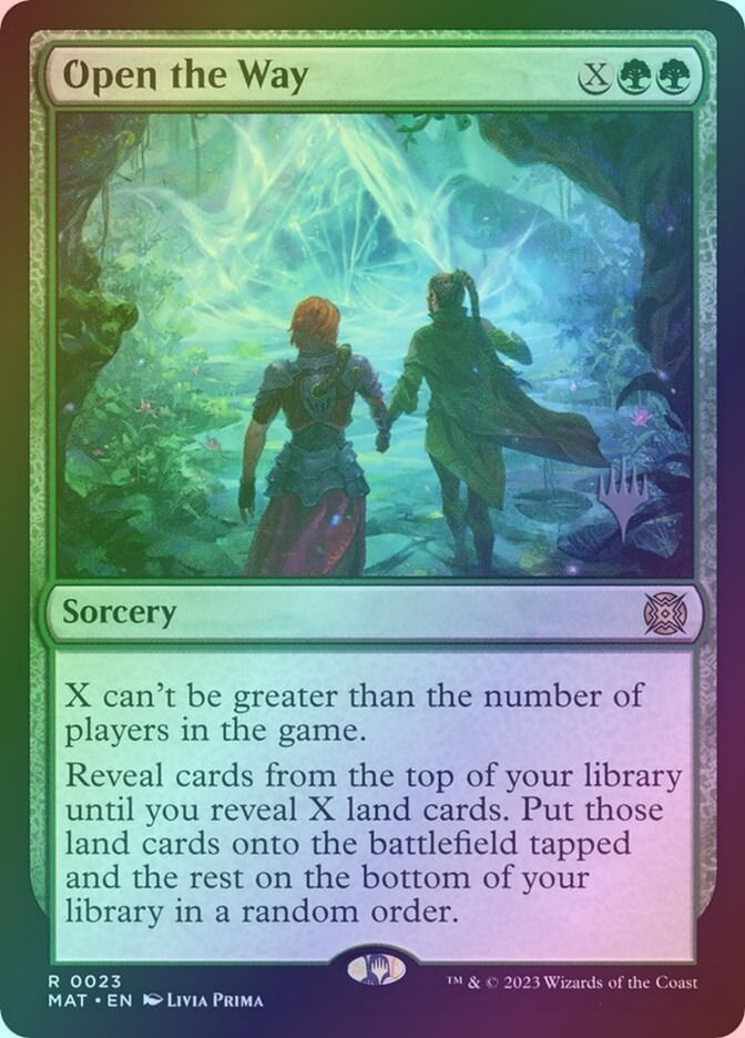 Open the Way (PMAT) (23p) / Foil