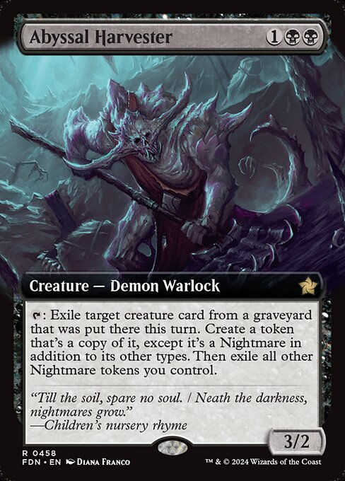 Abyssal Harvester (FDN) (458) / Extended Art